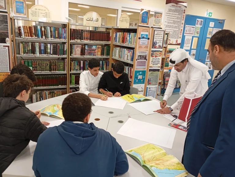 رحلة استكشافية عبر الخرائط! طلاب مصعب بن عمير يكتشفون العالم في مسابقة الإدريسي –    #التعليم_مسؤولية_الجميع